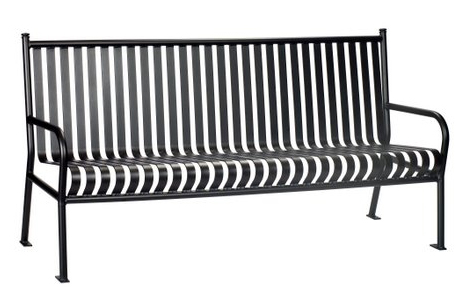 6 commercial steel bench